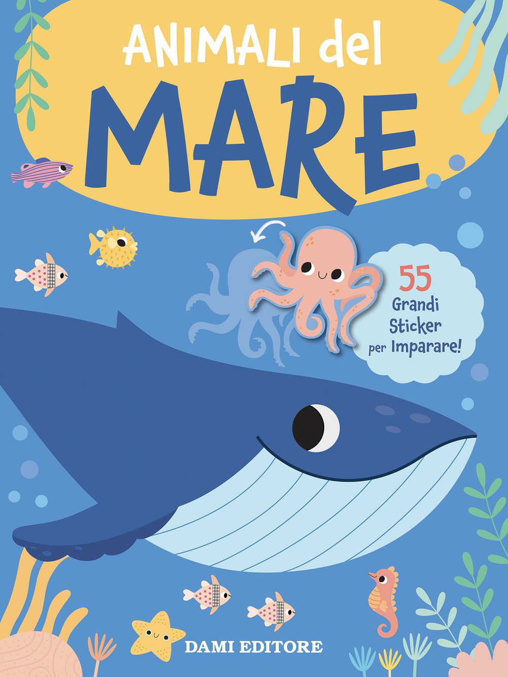 Animali del mare. Grandi sticker