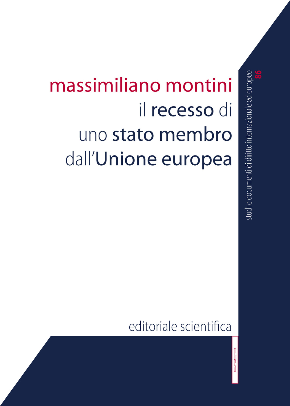 Il recesso di uno stato membro dall'Unione europea