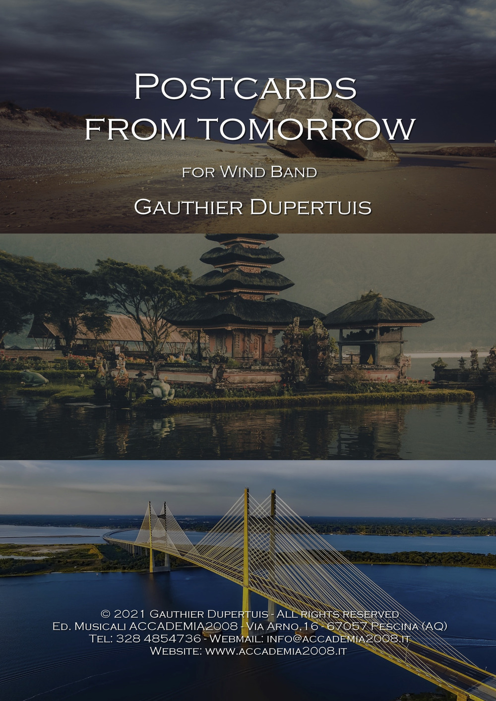 Postcards from tomorrow for wind band