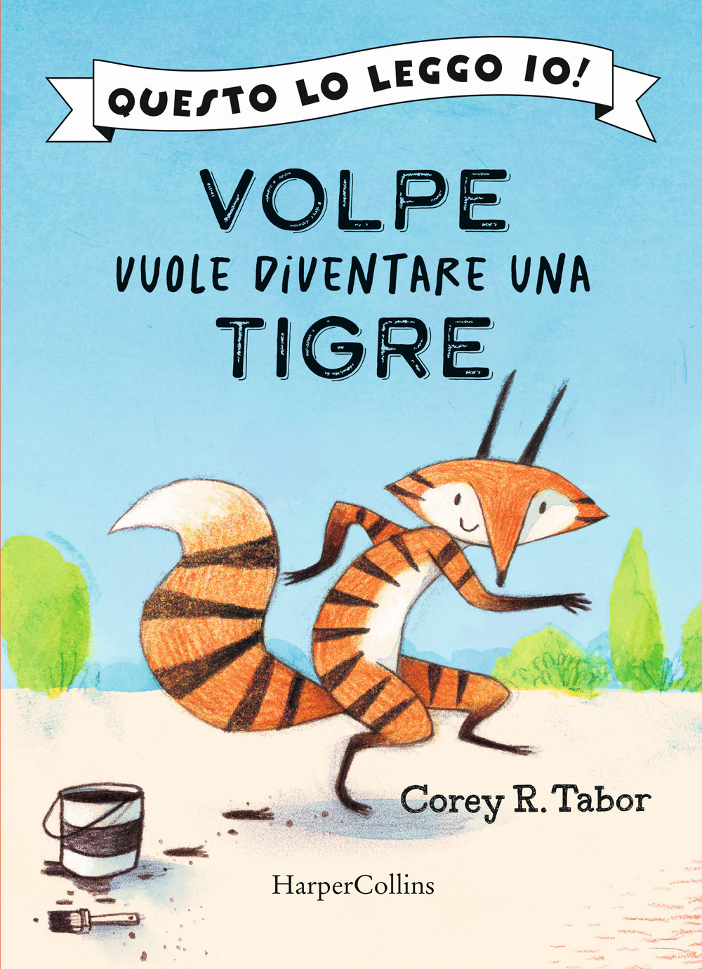 Volpe vuole diventare una tigre
