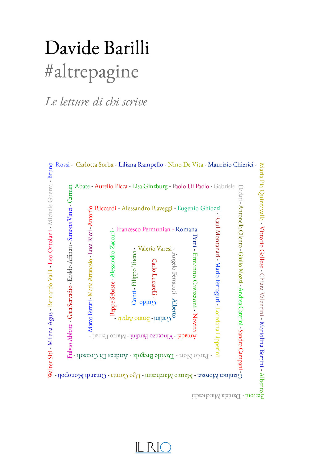 #altrepagine. Le letture di chi scrive