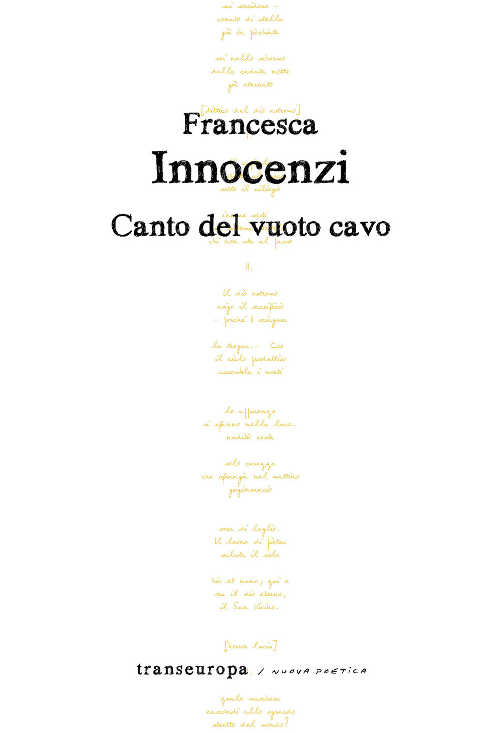Canto del vuoto cavo