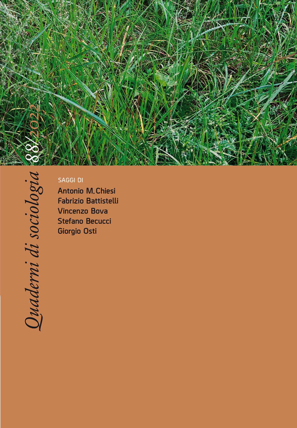 Quaderni di sociologia. Vol. 88