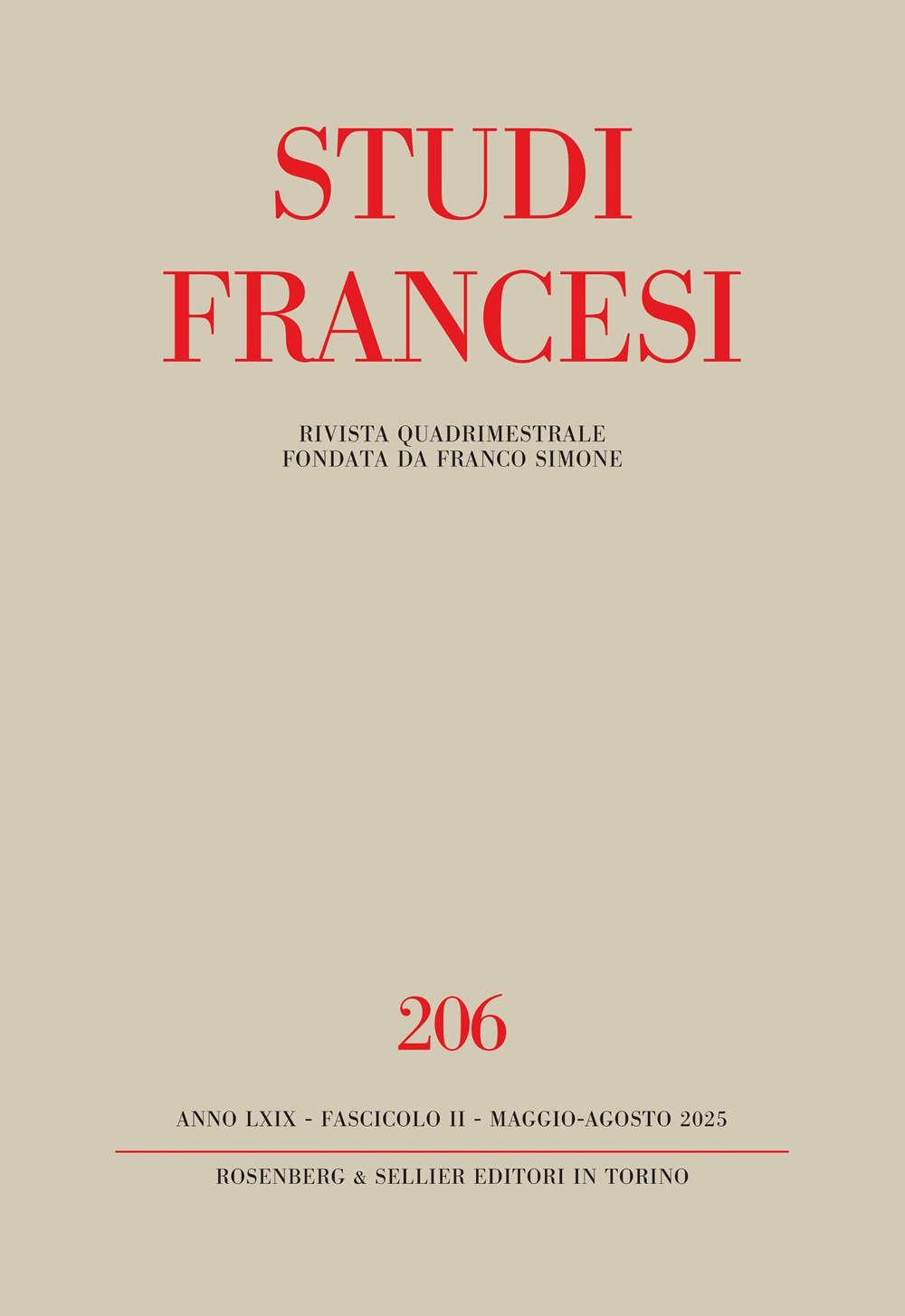 Studi francesi. Vol. 206: Reconstruire le passé: IA, philologie et imagerie au secours des manuscrits brûlés