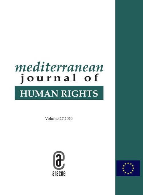 Mediterranean journal of human rights. Vol. 27