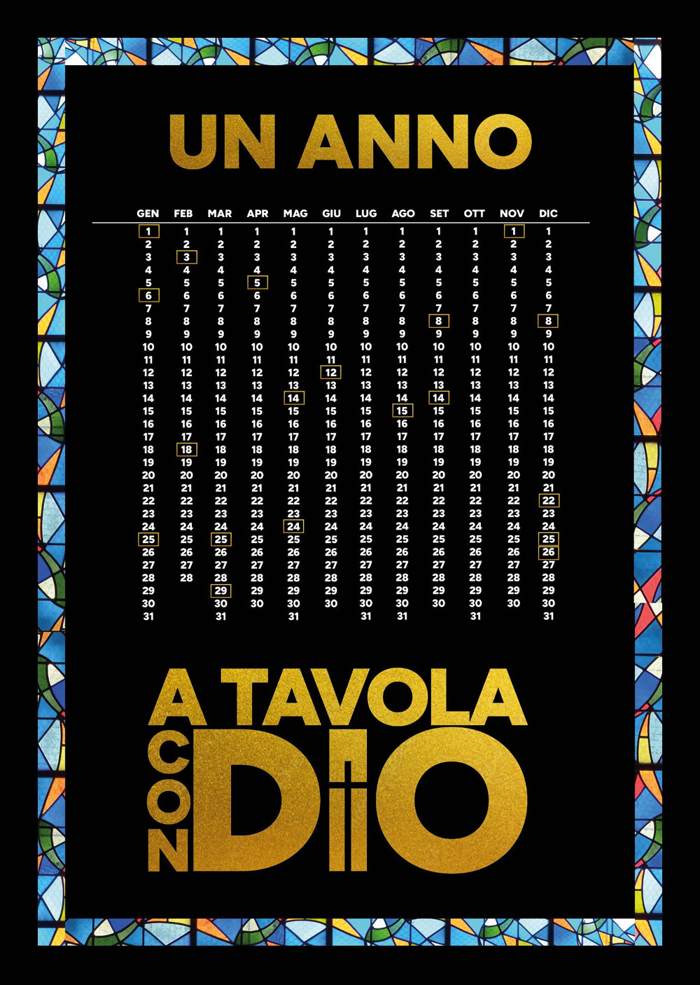 Un anno a tavola con Dio