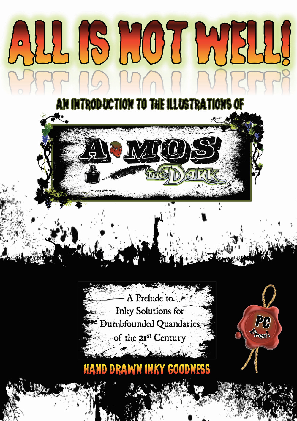 All is not well! An introduction to the illustrations of Amos the Dark