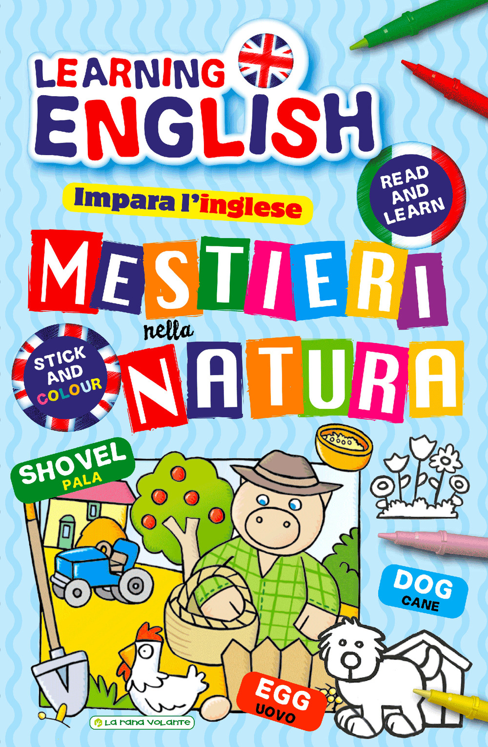 Mestieri nella natura. Impara l'inglese con i mestieri. Con adesivi