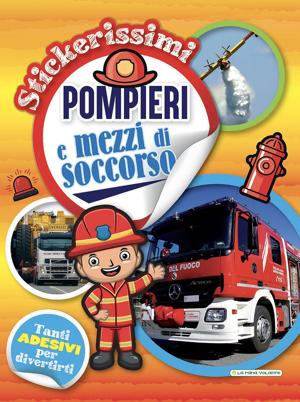 Pompieri e mezzi di soccorso. Stickerissimi