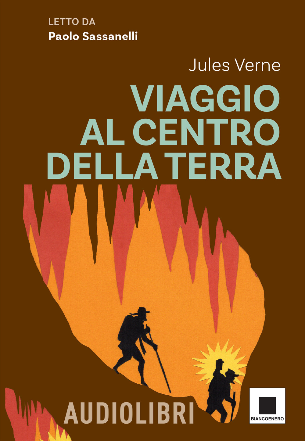 Viaggio al centro della terra letto da Paolo Sassanelli. Ediz. ad alta leggibilità