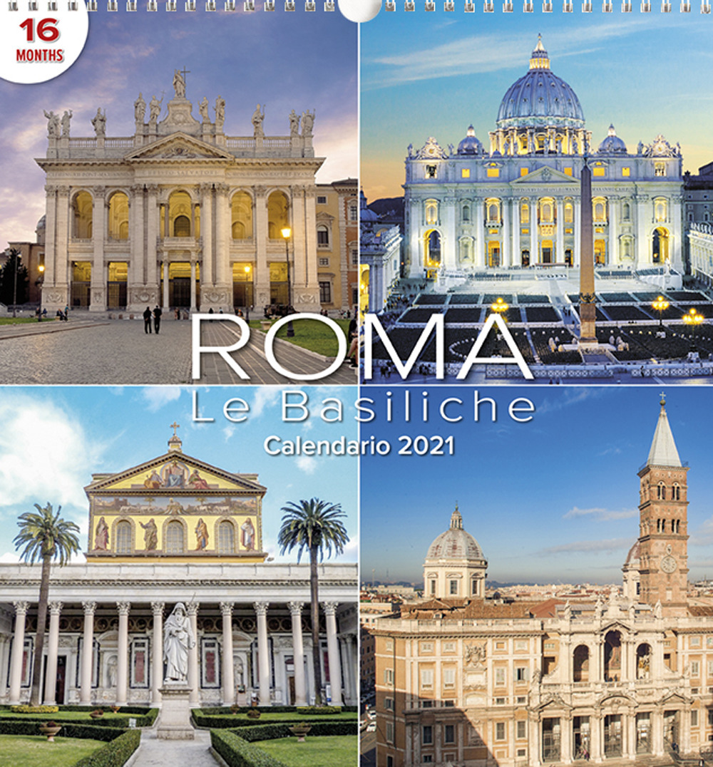 Calendario Grande Roma Basiliche