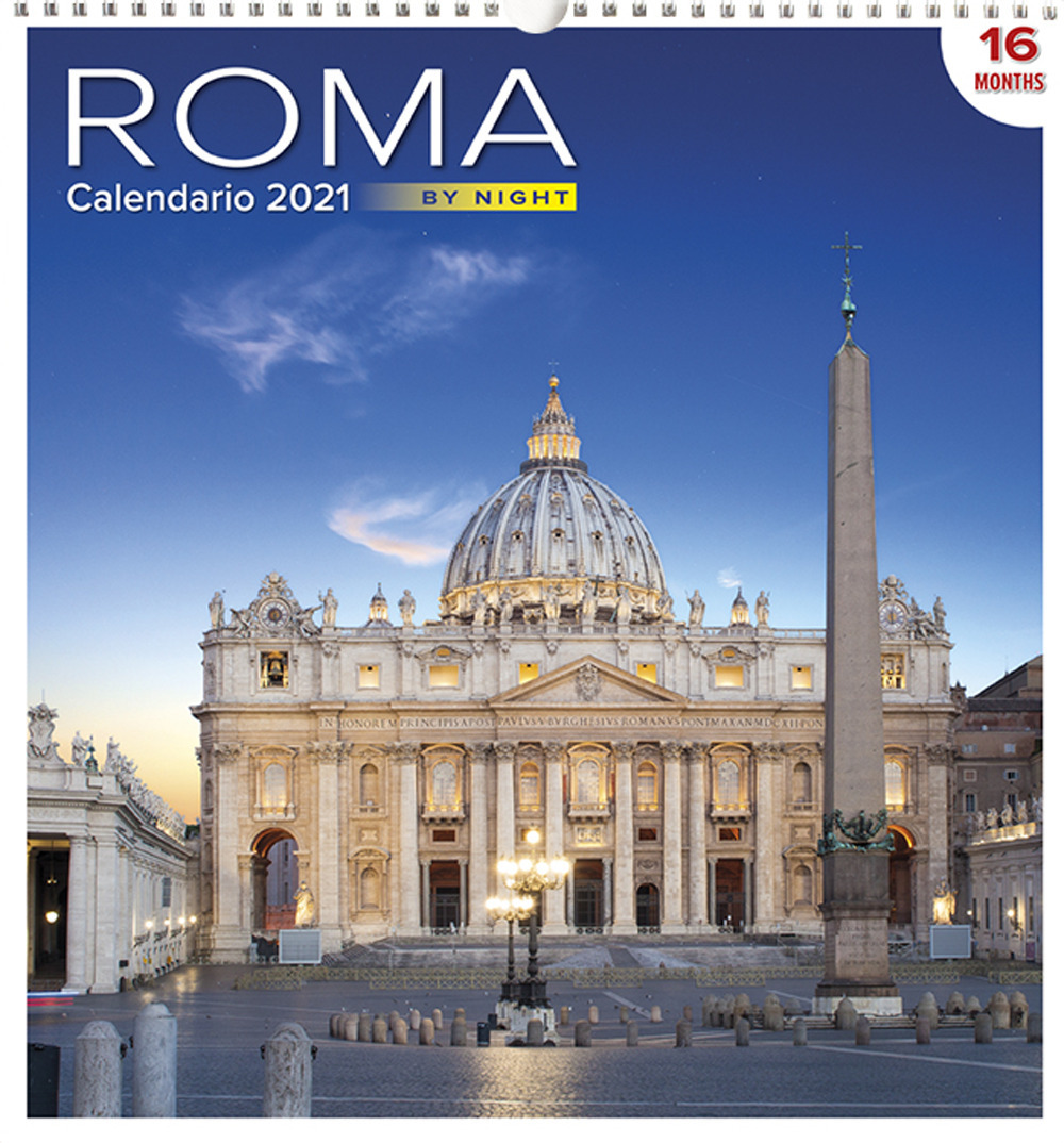 Calendario Medio Roma Notte San Pietro