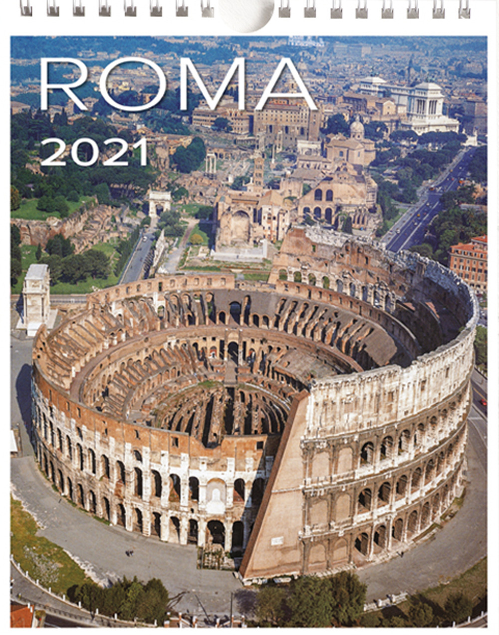 Calendario Medio Roma Giorno Colosseo