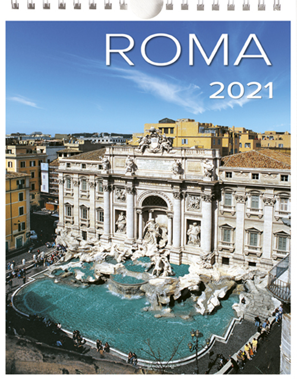 Calendario Medio Roma Giorno Trevi