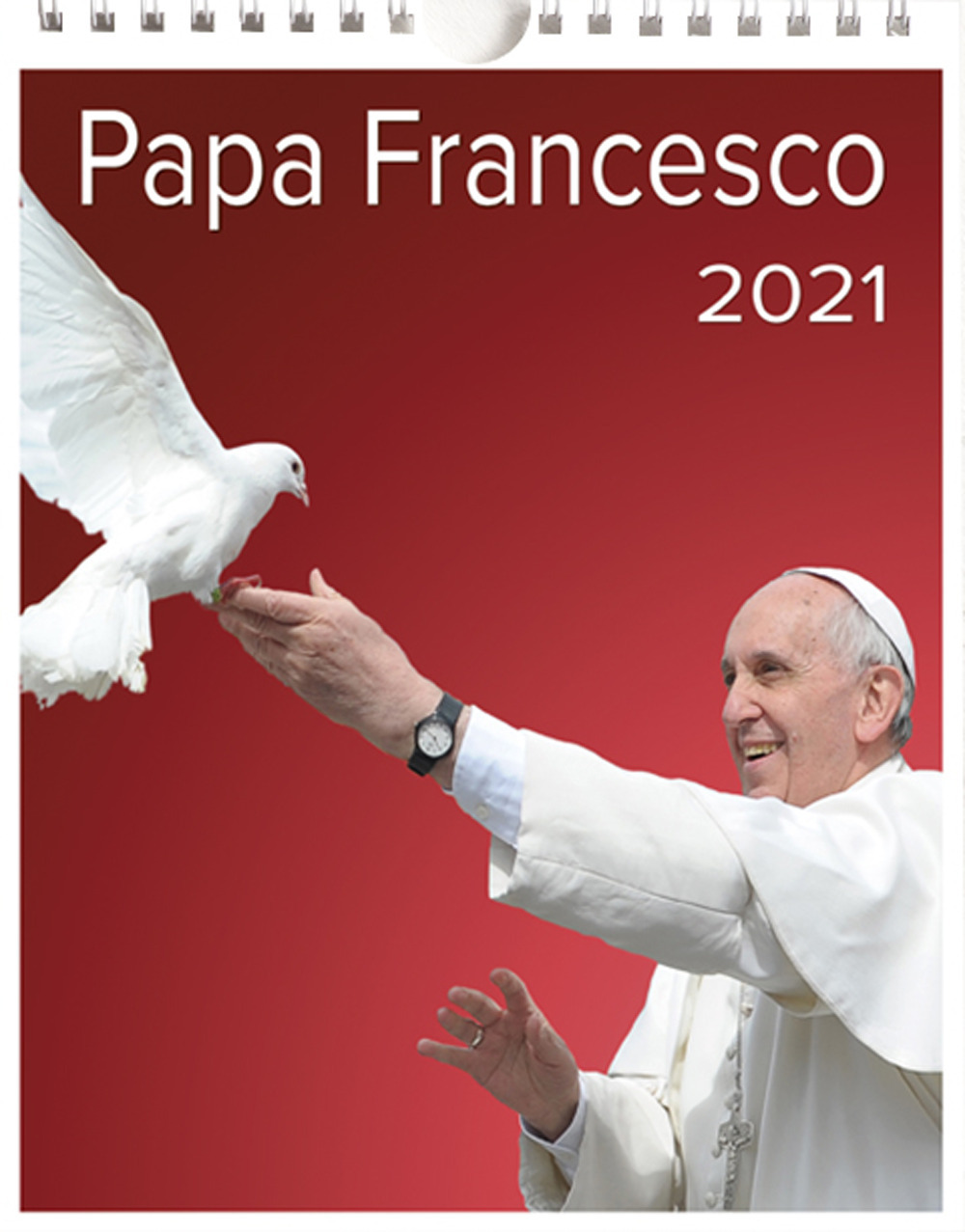Calendario Medio Papa Francesco Colomba