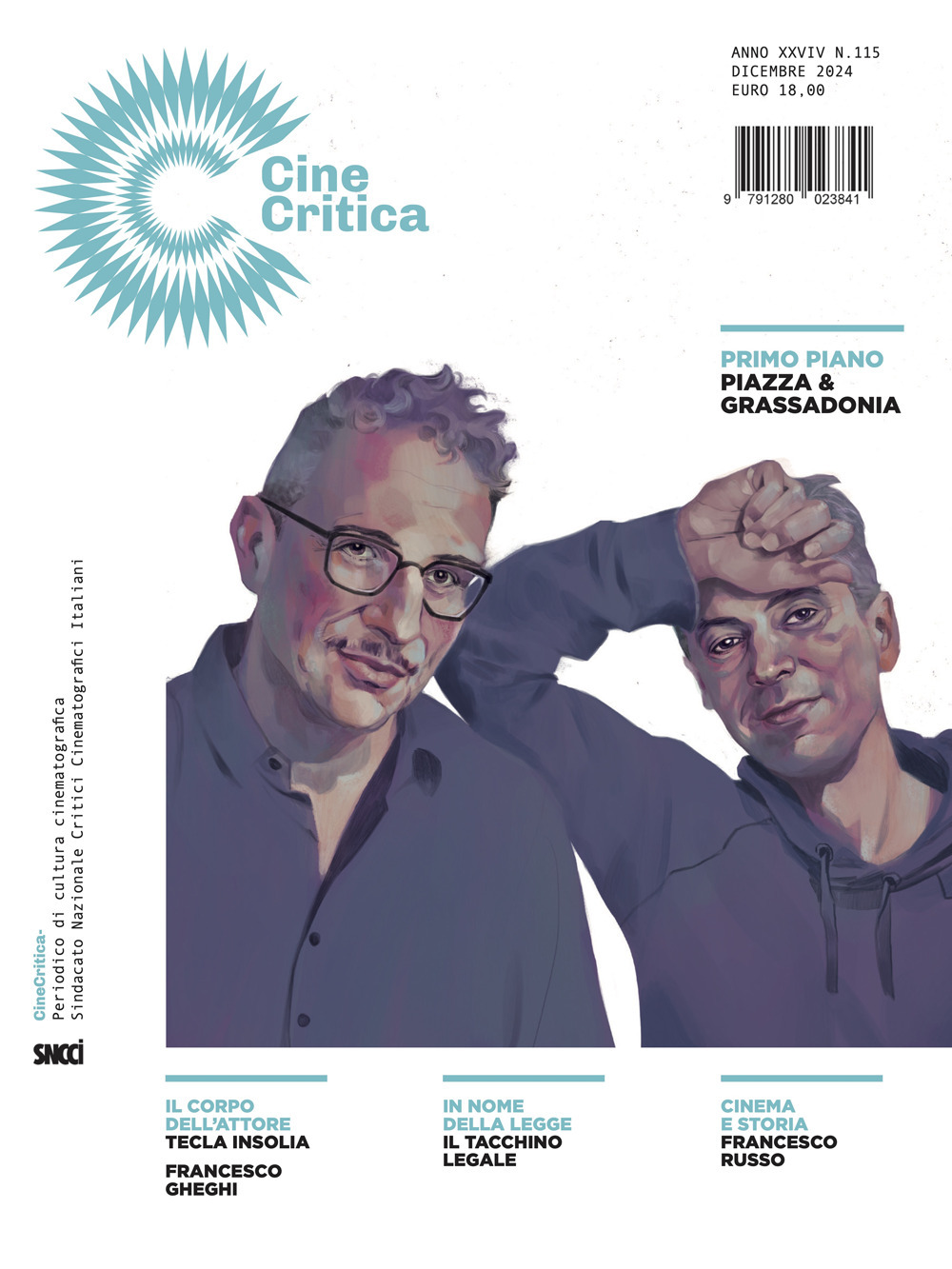 Cinecritica. Periodico di cultura cinematografica del sindacato nazionale critici cinematografici italiani. Vol. 115-116