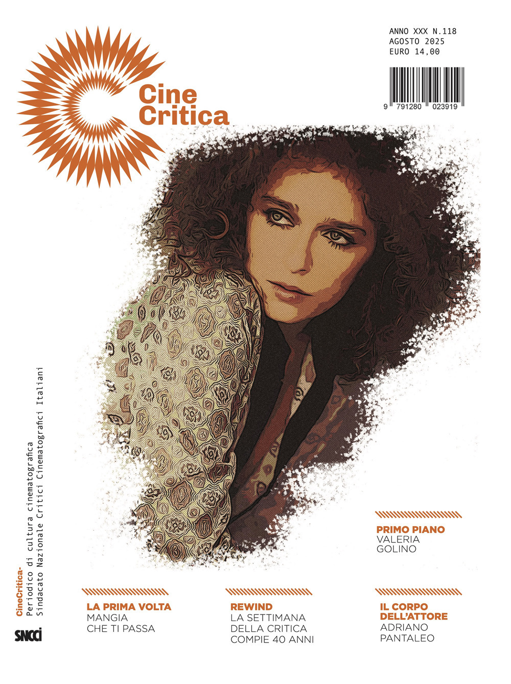 Cinecritica. Periodico di cultura cinematografica del sindacato nazionale critici cinematografici italiani. Vol. 118