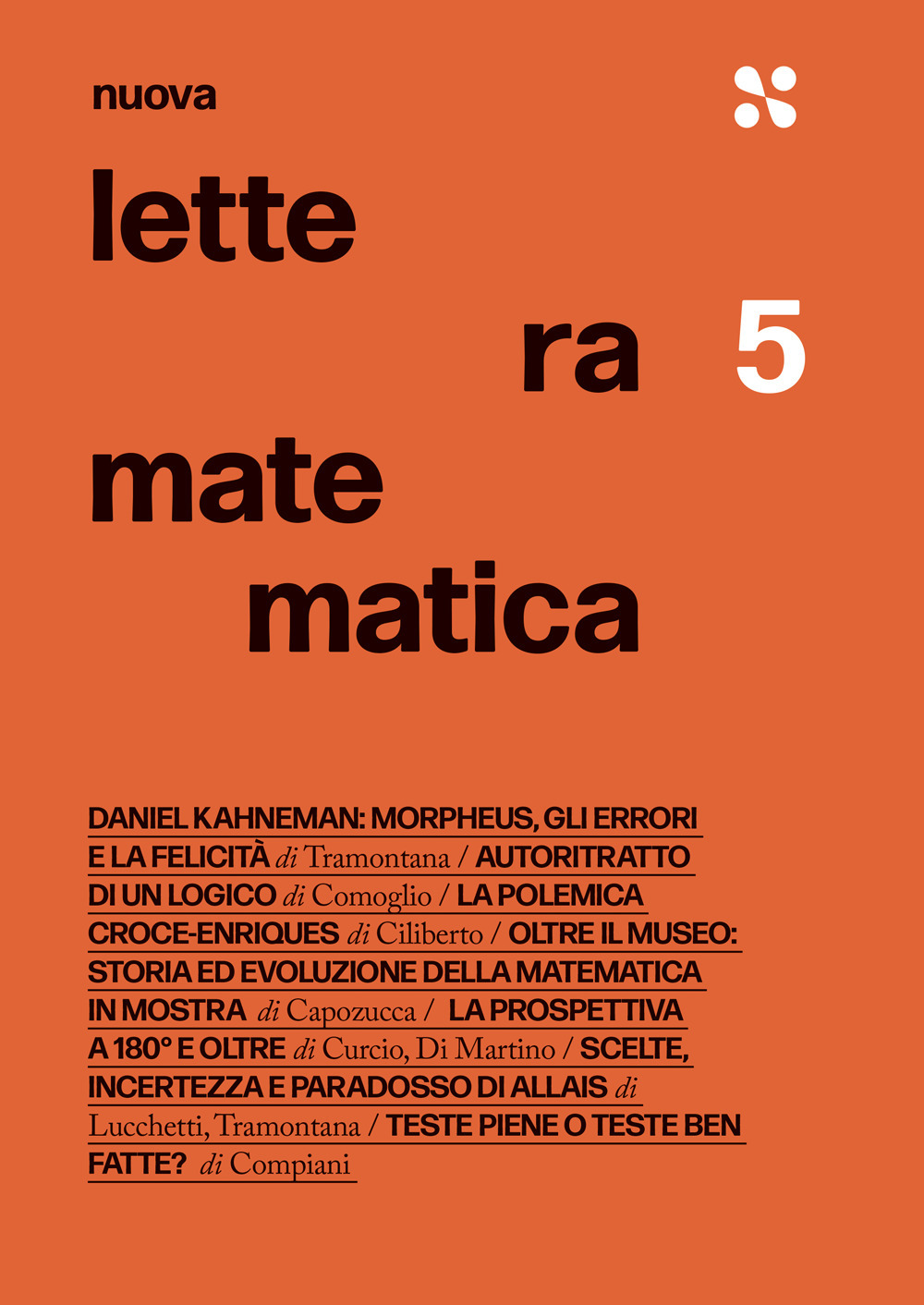 Nuova lettera matematica. Vol. 5