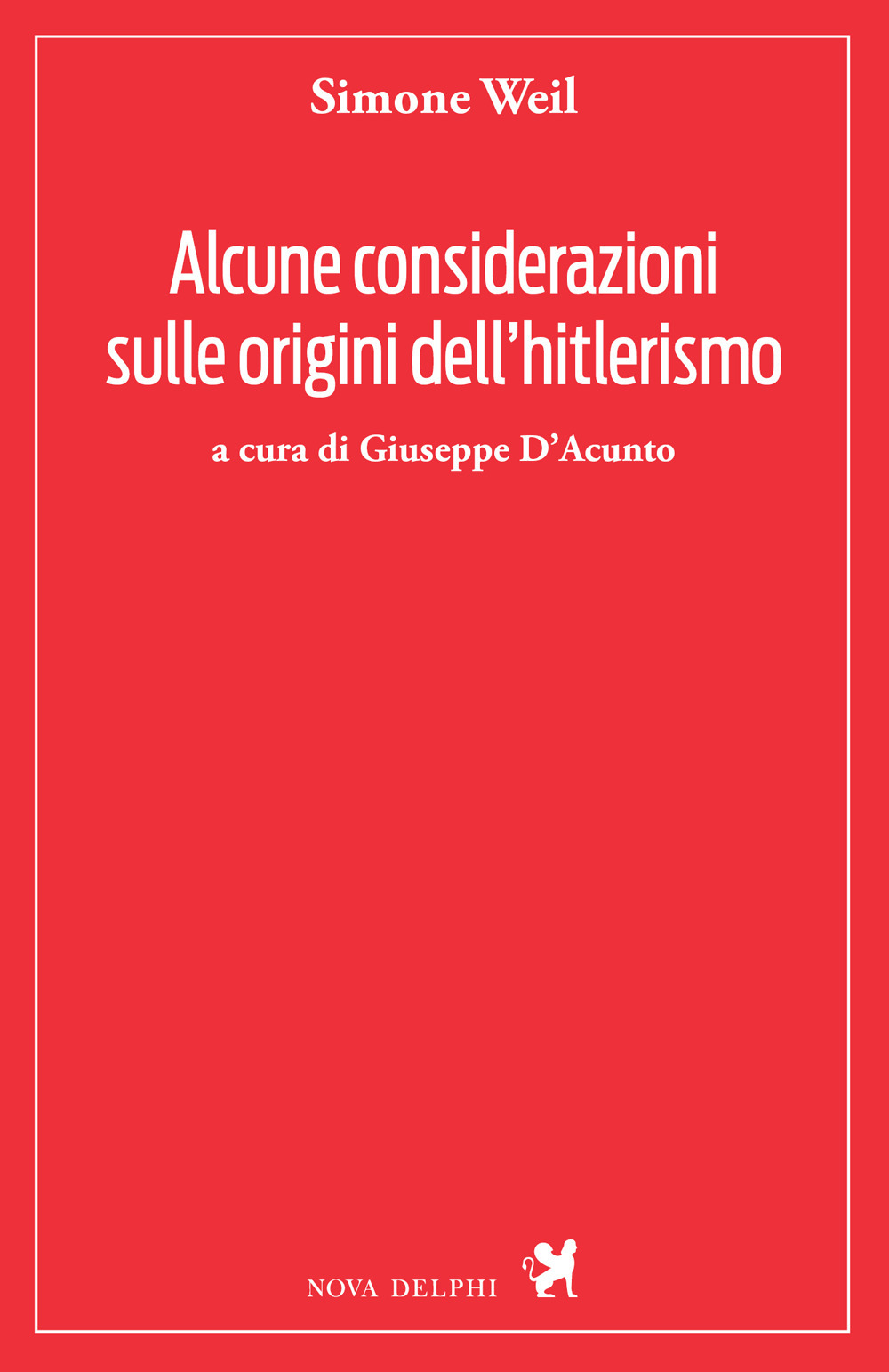 Alcune considerazioni sulle origini dell'hitlerismo