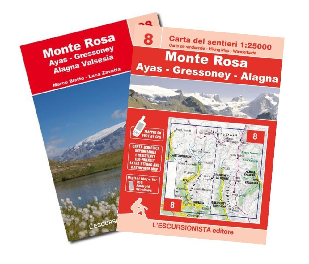 Monte Rosa. Ayas, Gressoney, Alagna Valsesia. Ediz. italiana, francese e inglese