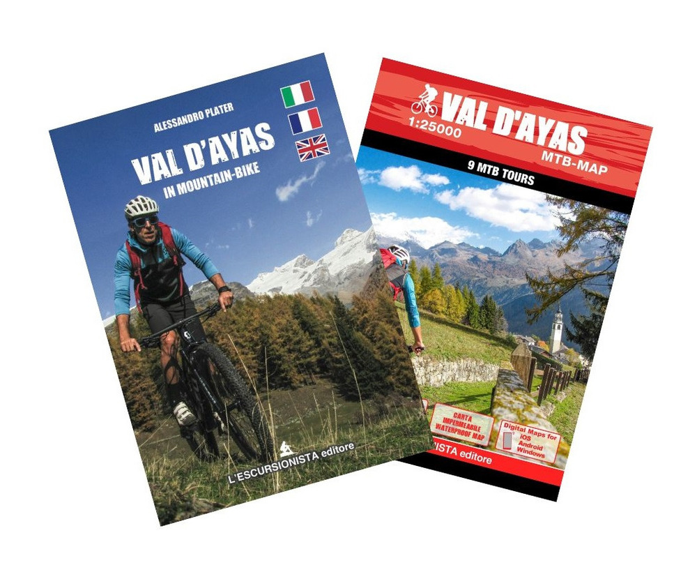 Val d'Ayas in MTB. Ediz. italiana, inglese e francese