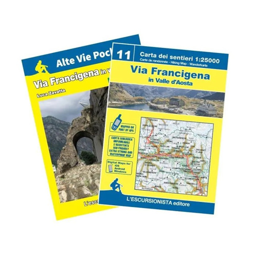 Via Francigena in Valle d'Aosta. Guida escursionistica. Ediz. italiana, inglese e francese
