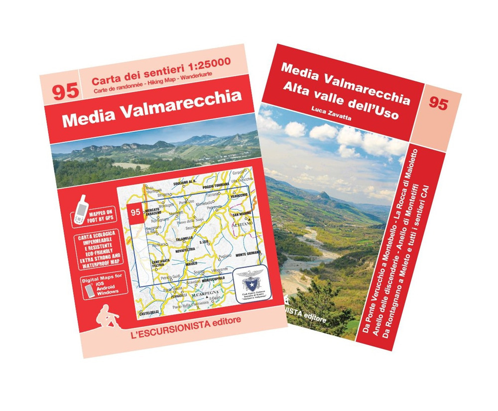 Media Valmarecchia. Alta valle dell'Uso. Con guida escursionistica