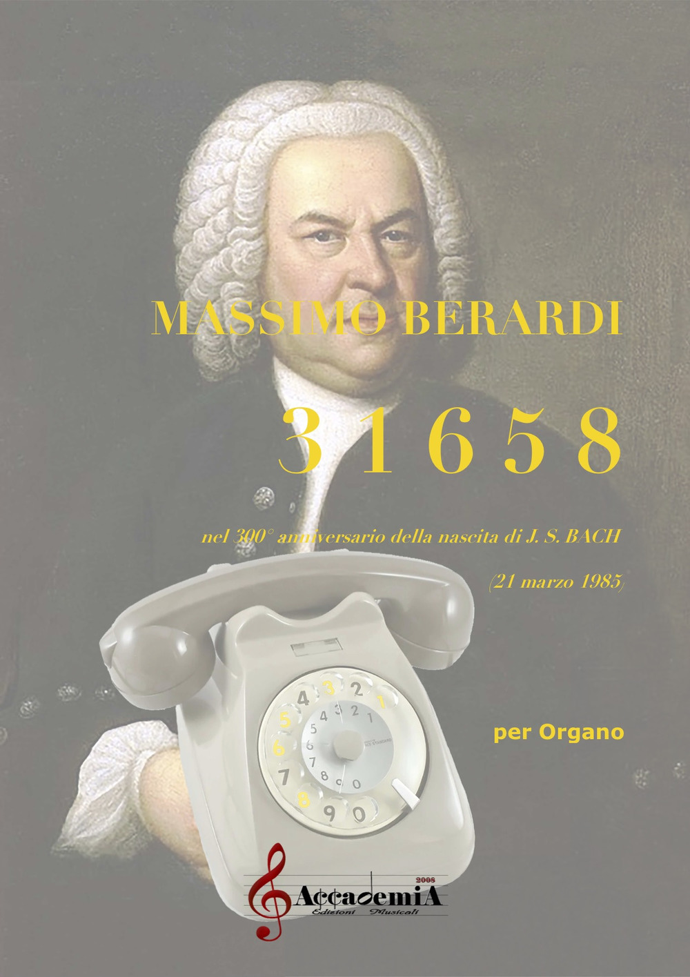 31658 nel 300º anniversario della nascita di J. S. Bach