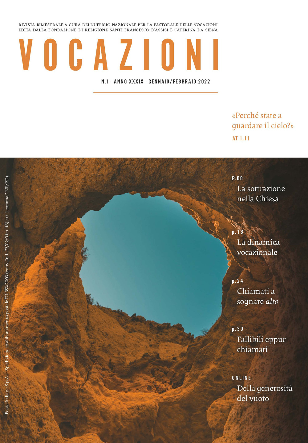 Vocazioni. Vol. 1: «Perché state a guardare il cielo?»