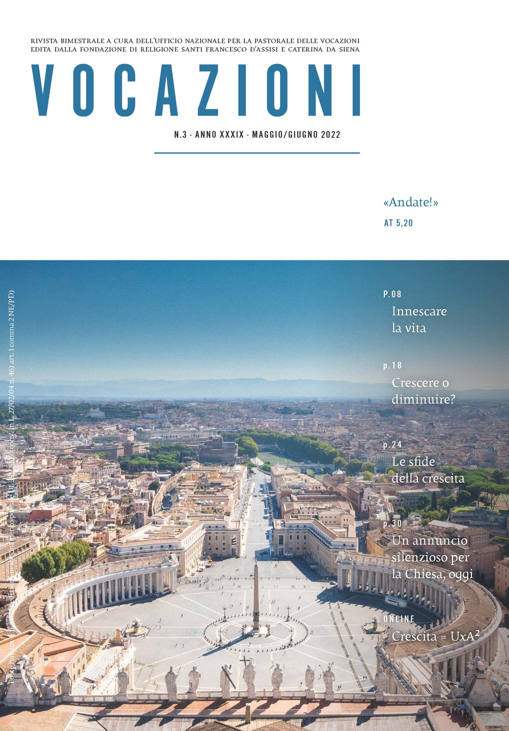 Vocazioni. Vol. 3: «Andate!»