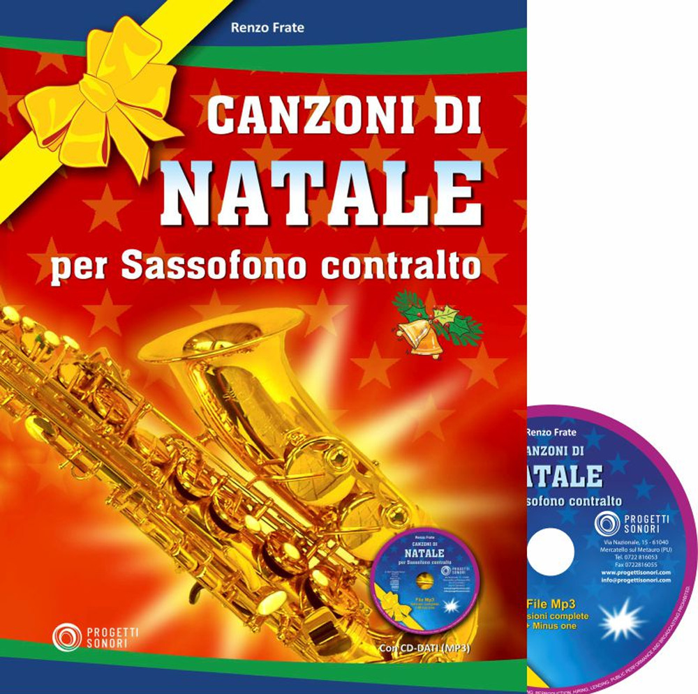 Canzoni di natale per sassofono contralto