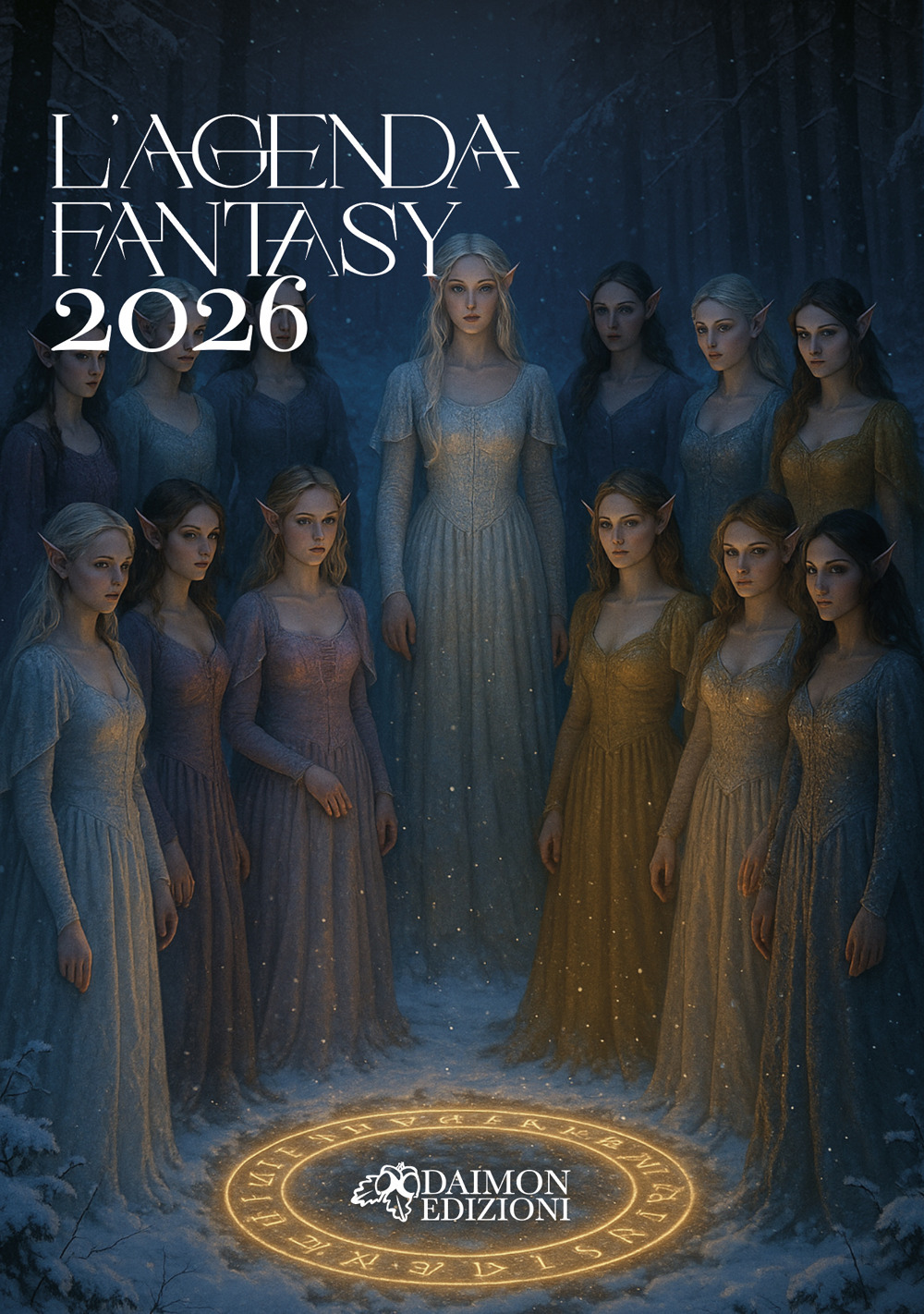L'agenda fantasy 2026 Le dodici figlie di Lóraniel