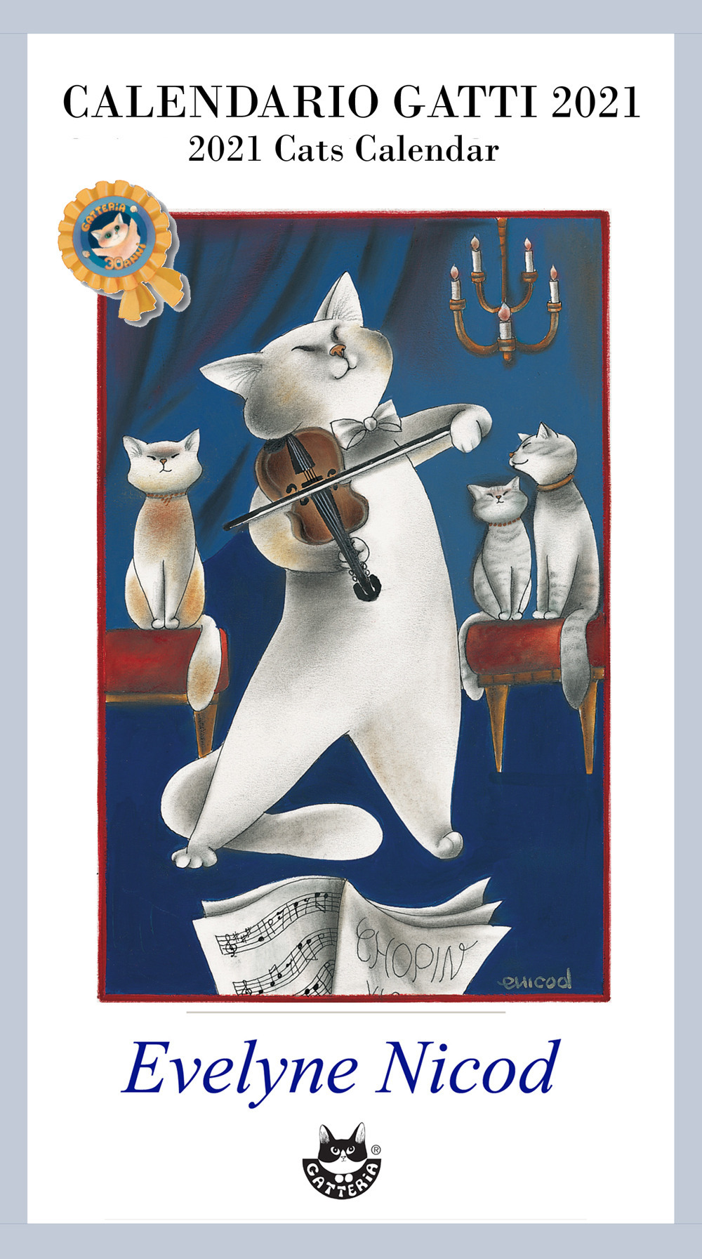 Gatti. Calendario 2021