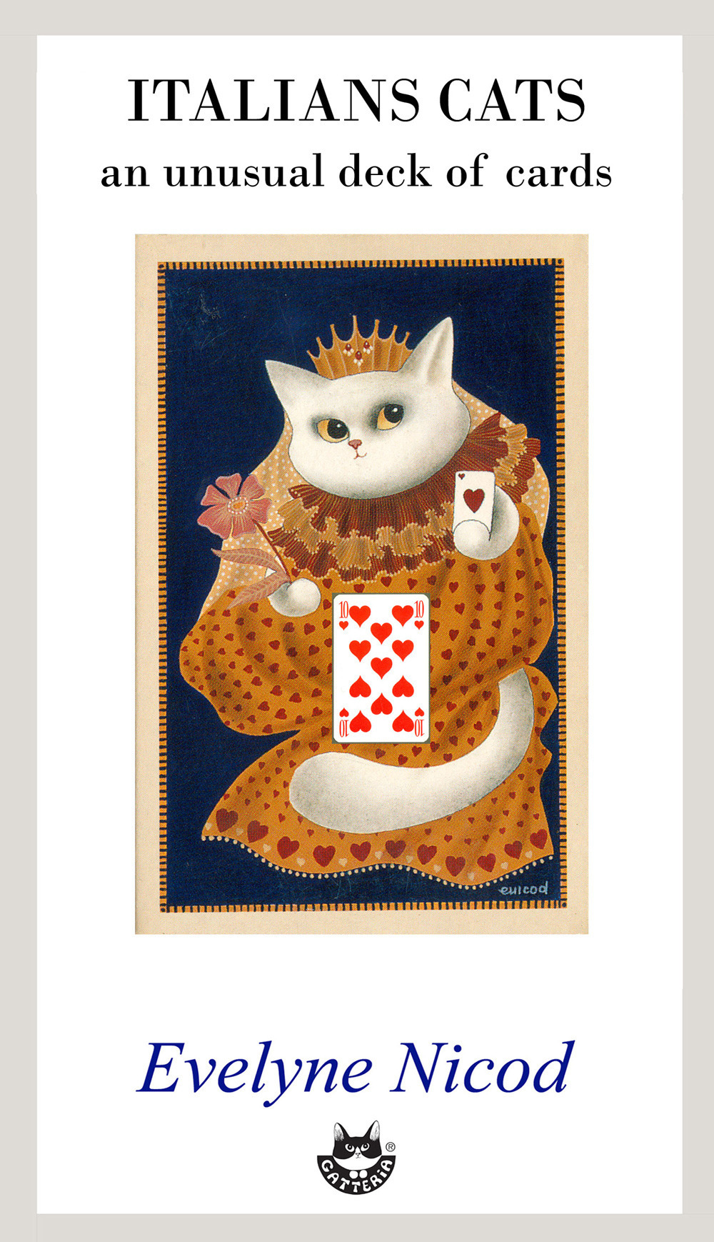 Italian cats. An unusual deck of cards