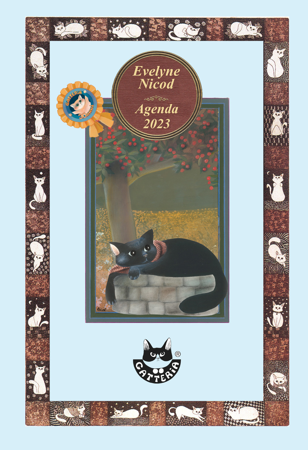 Agenda giornaliera gatti 2023