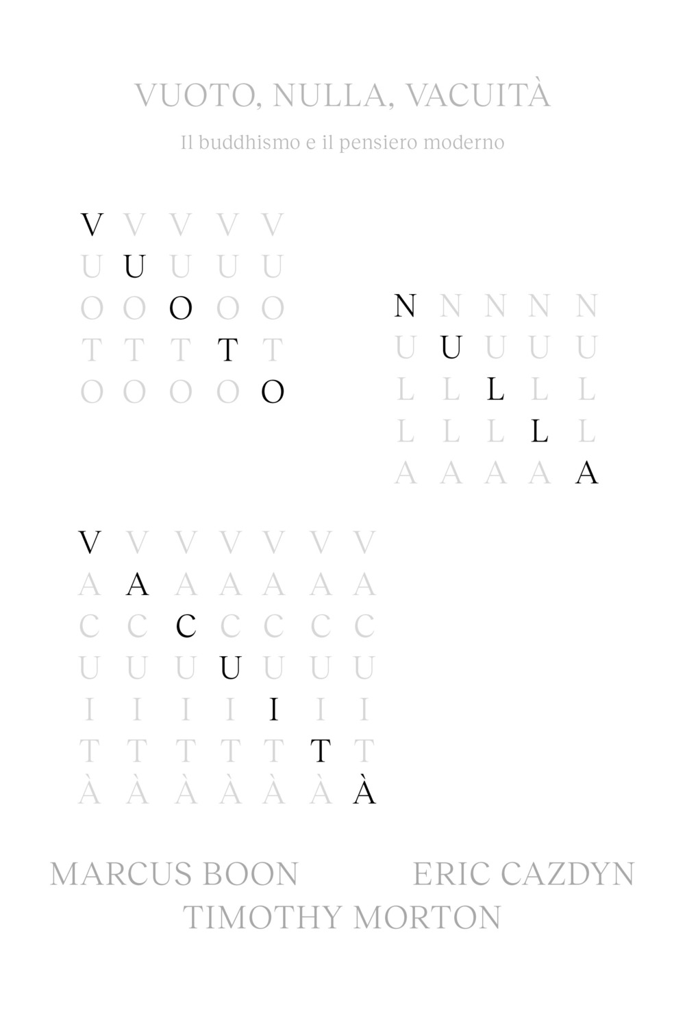 Vuoto, nulla, vacuità. Il buddhismo e il pensiero moderno