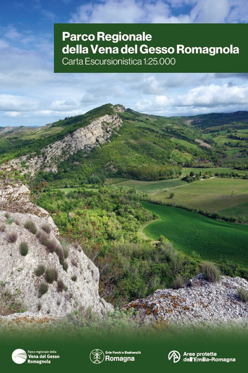Parco della Vena del Gesso romagnola. Carta escursionistica 1:25.000