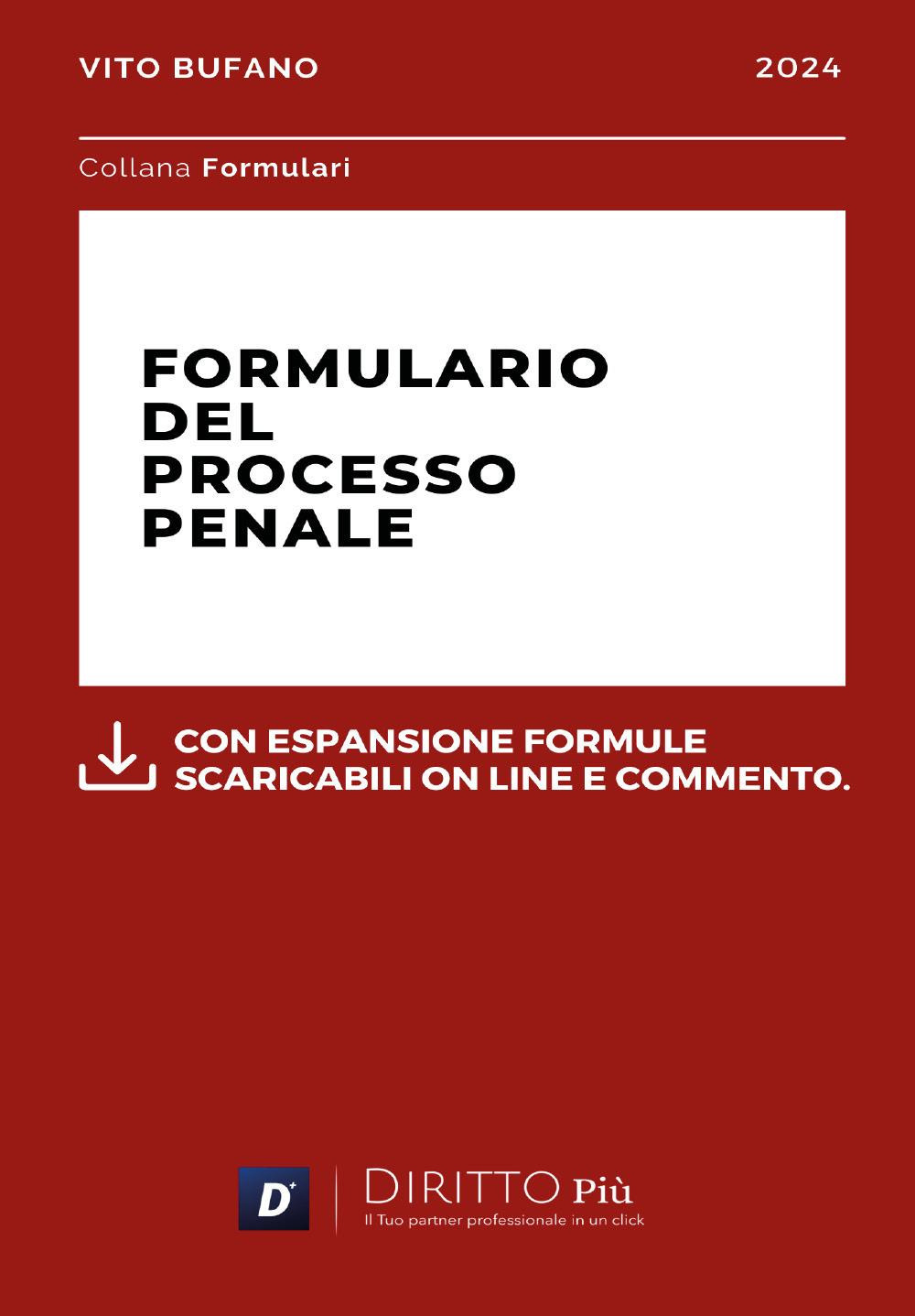 Formulario del processo penale
