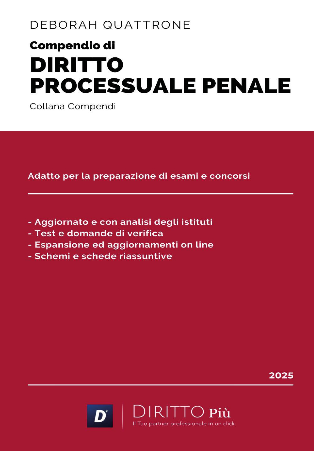 Compendio di diritto processuale penale