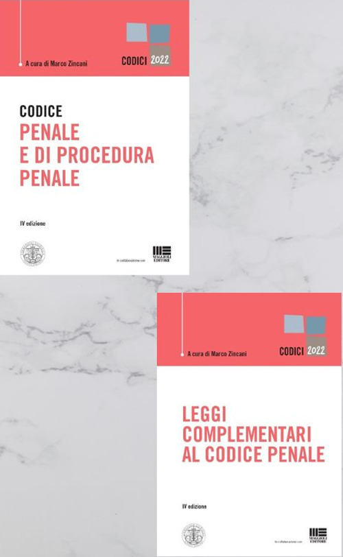 Kit codice penale e leggi complementari al codice penale