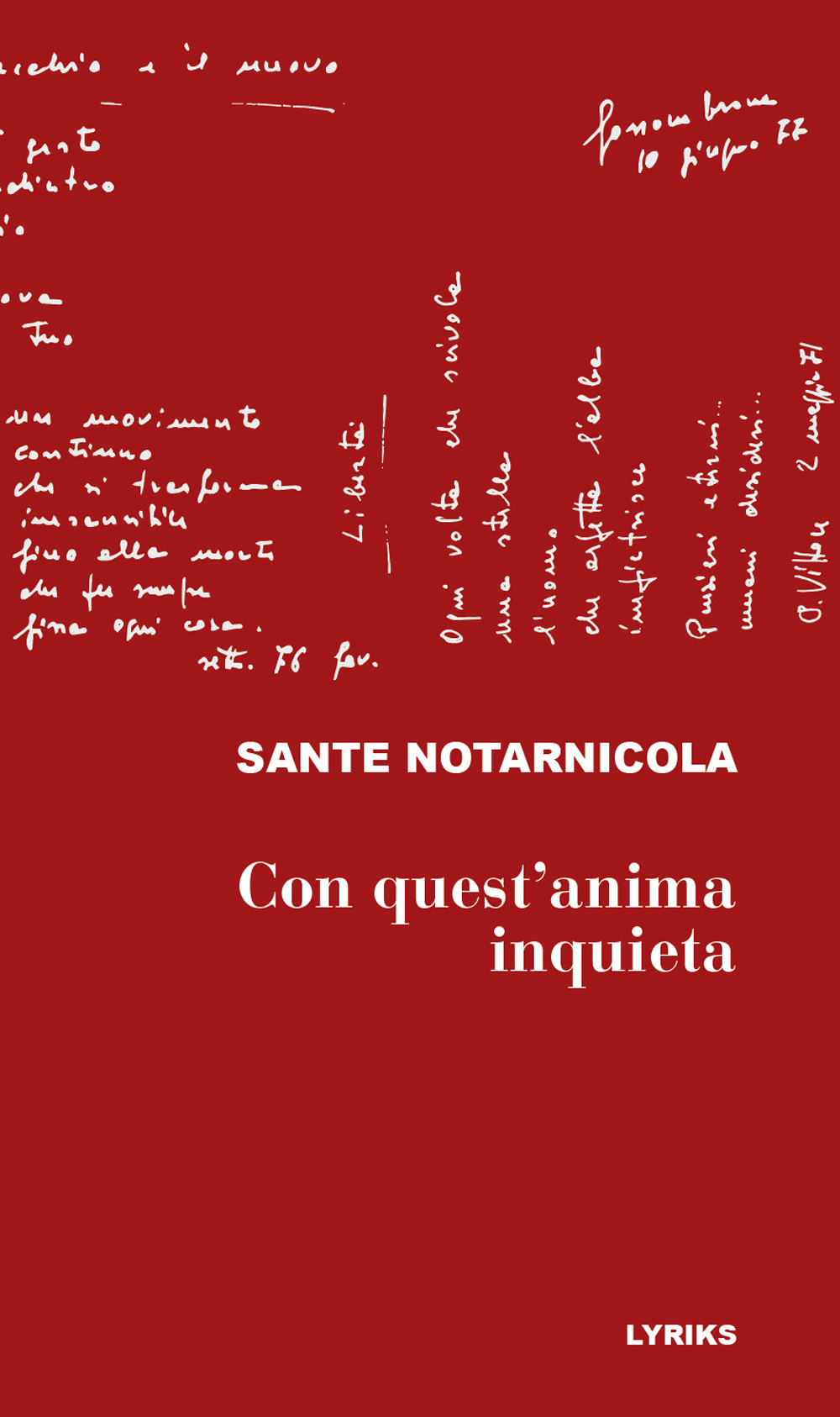 Con quest'anima inquieta