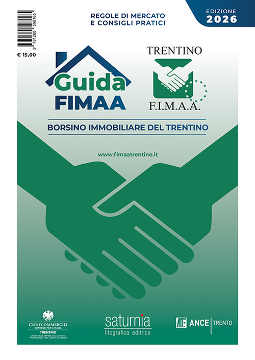 Guida FIMAA 2026. Borsino immobiliare del Trentino
