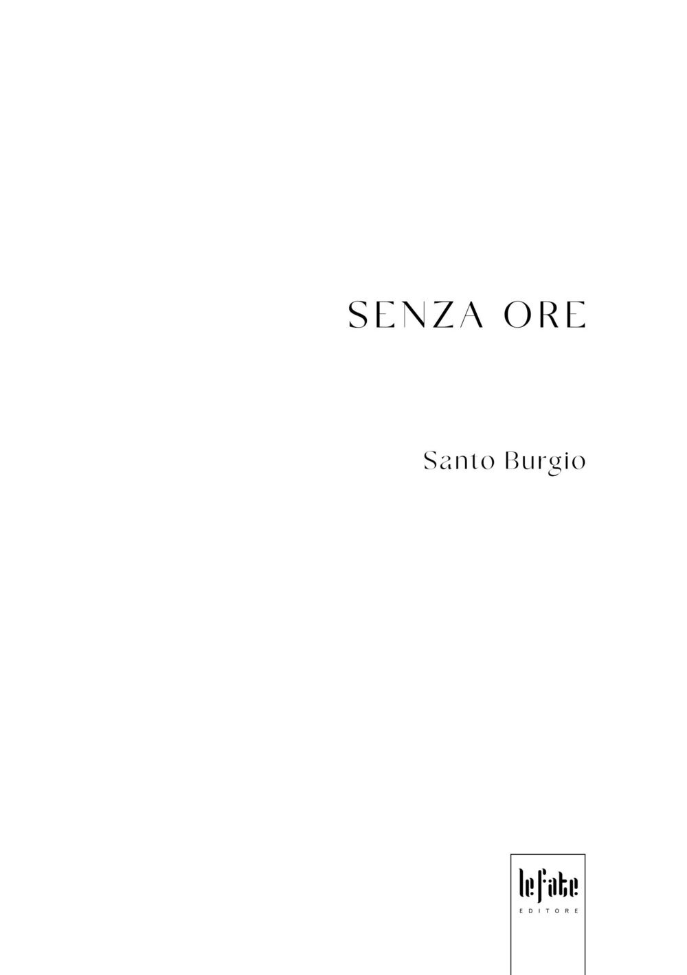 Senza ore