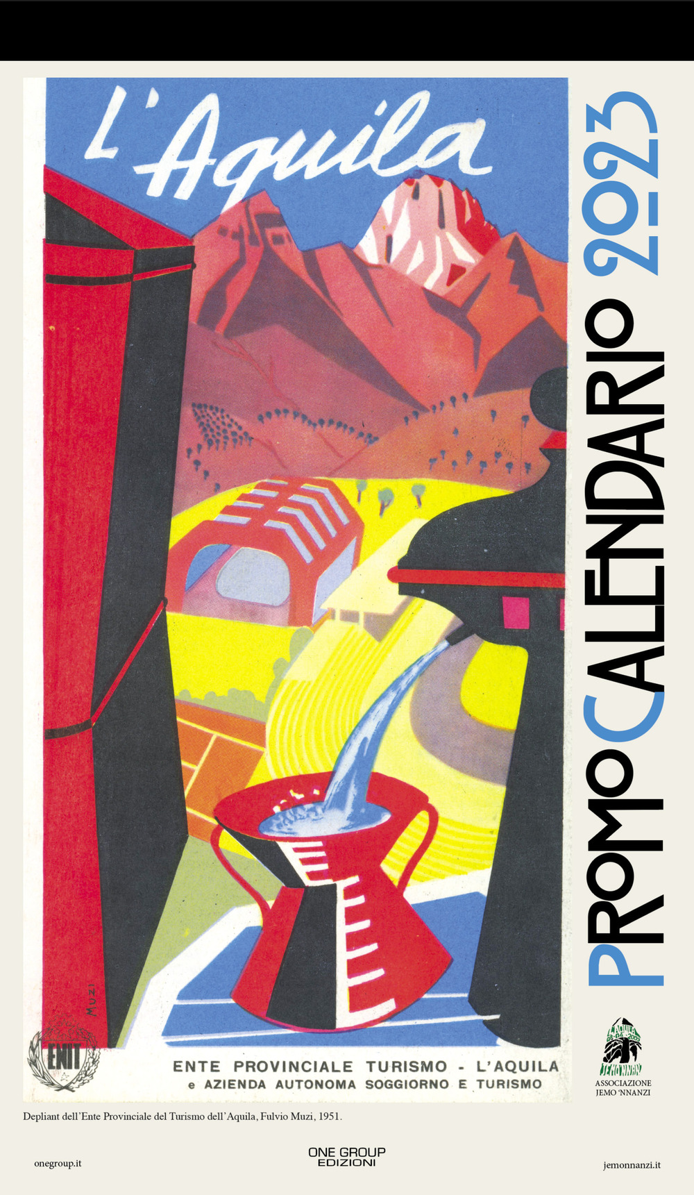 Promo calendario 2023. Associazione Jemo 'Nnanzi