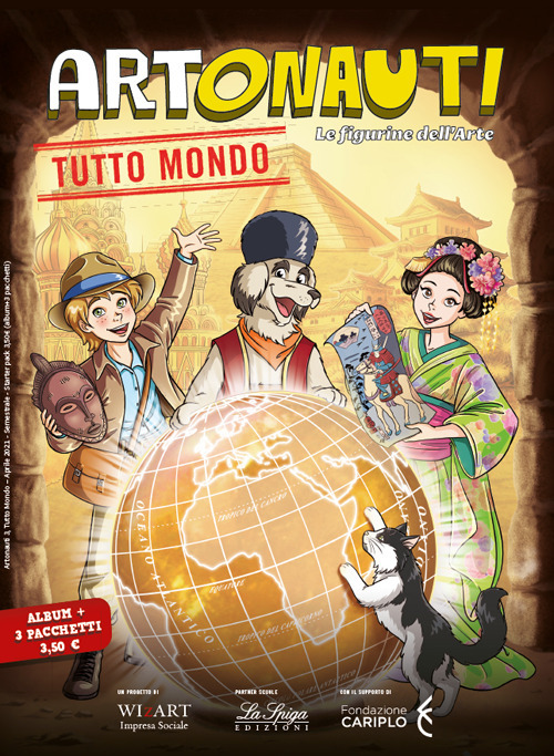 Artonauti. Tutto mondo. L'album di figurine racconta la grande bellezza del mondo attraverso l’arte