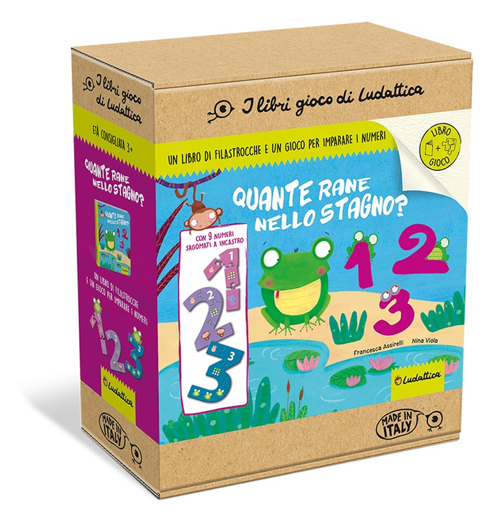 Quante rane nello stagno? 1, 2 o 3?