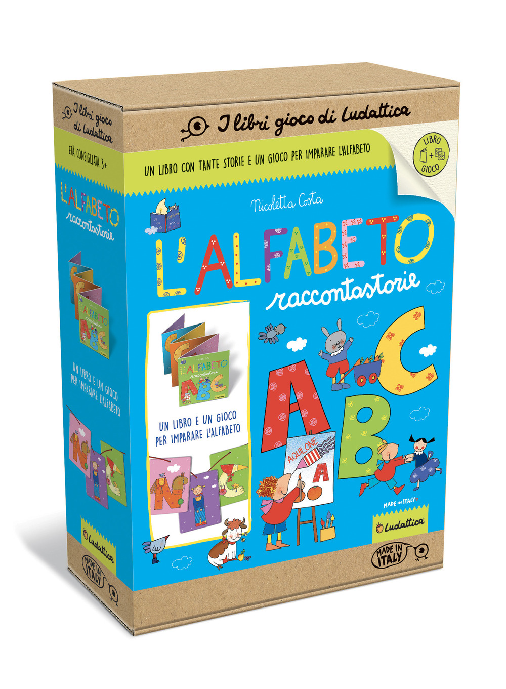 L'alfabeto raccontastorie. I libri gioco di Nic
