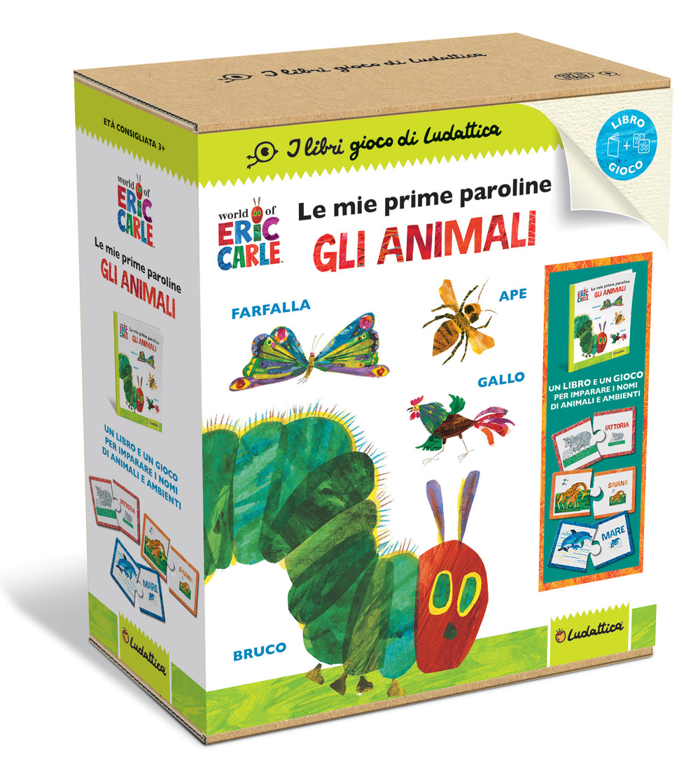 Gli animali. Le mie prime paroline. I libri gioco del piccolo Bruco Maisazio