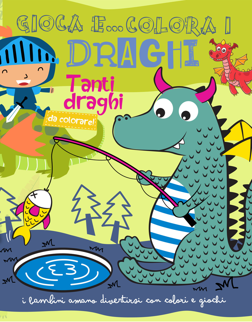 Gioca e... colora i draghi