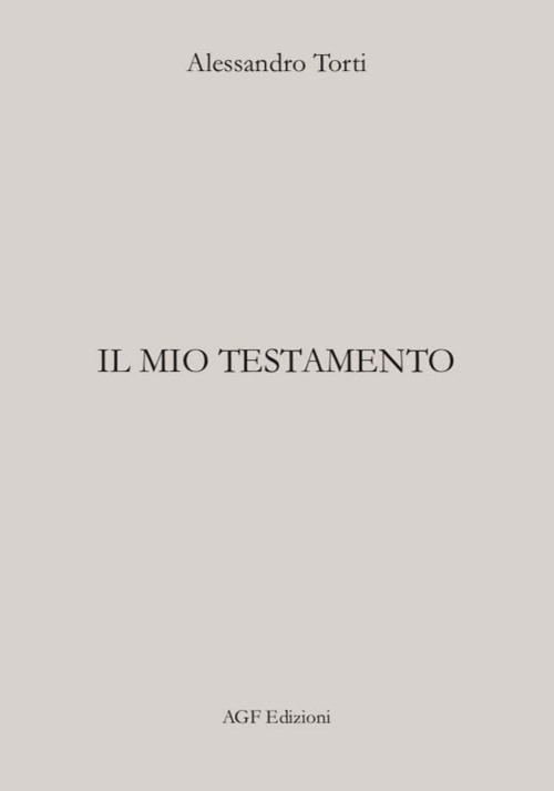 Il mio testamento